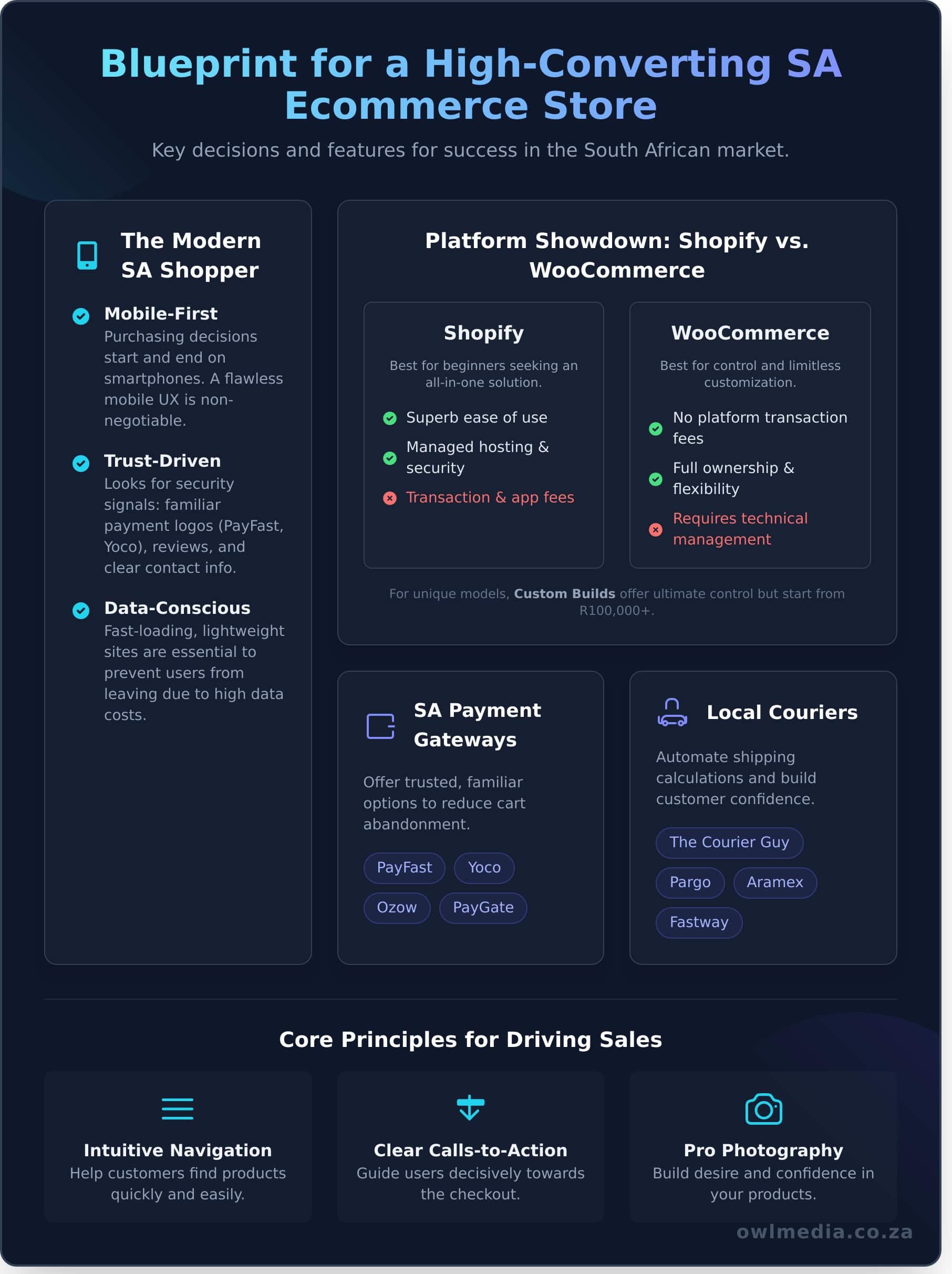 Ecommerce Website Design South Africa: The Ultimate Guide to Online Sales Success - Infographic